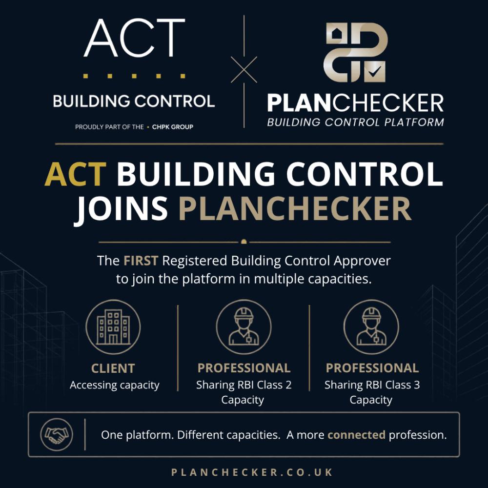 CHPK Ltd | ACT Building Control and Plan Checker Announce Strategic Collaboration to Strengthen Building Control Resource 0